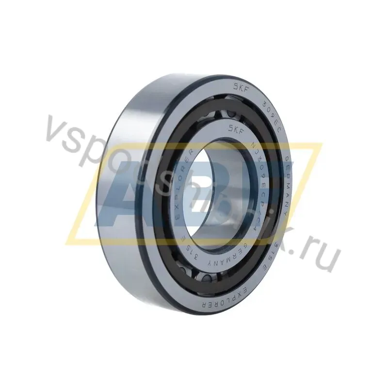 Цилиндрический роликовый подшипник NJ NJ309ECP/C4 SKF 360