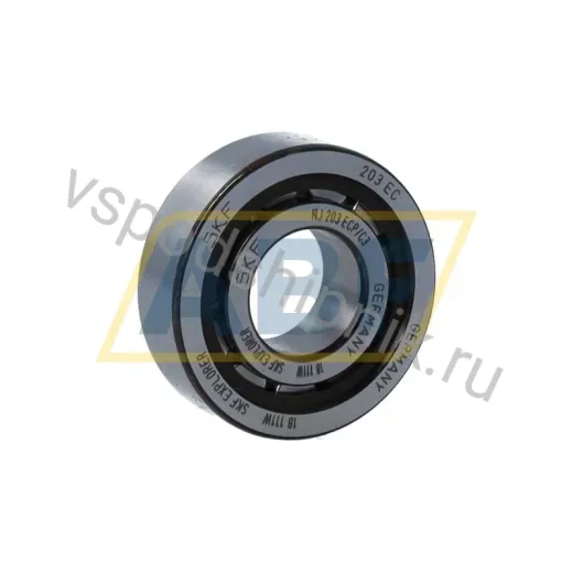 Цилиндрический роликовый подшипник NJ NJ203ECP/C3 SKF