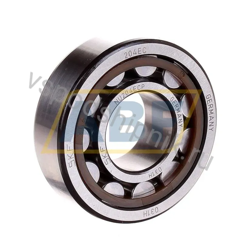 Цилиндрический роликовый подшипник NU NU204ECP SKF 360