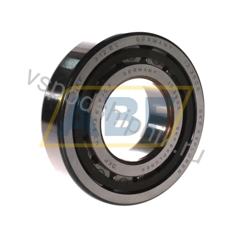Цилиндрический роликовый подшипник NJ NJ312ECP/C3 SKF 360