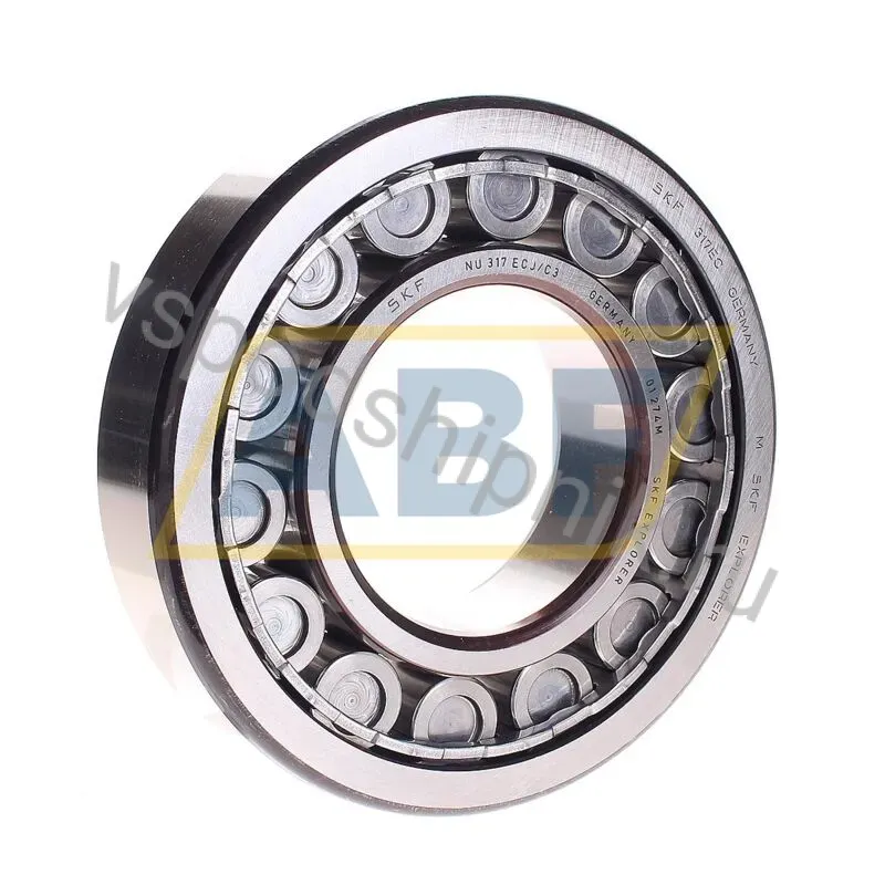 Цилиндрический роликовый подшипник NU NU317ECJ/C3 SKF 360