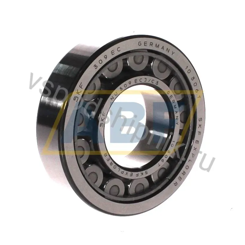 Цилиндрический роликовый подшипник NU NU309ECJ/C3 SKF 360