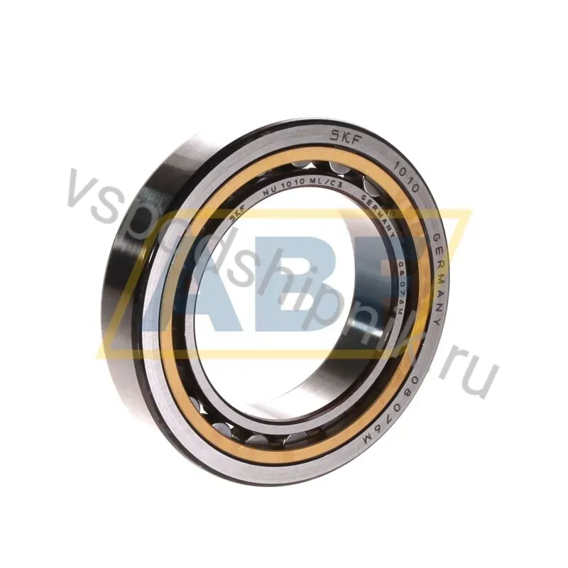 Цилиндрический роликовый подшипник NU NU1010ML/C3 SKF 360