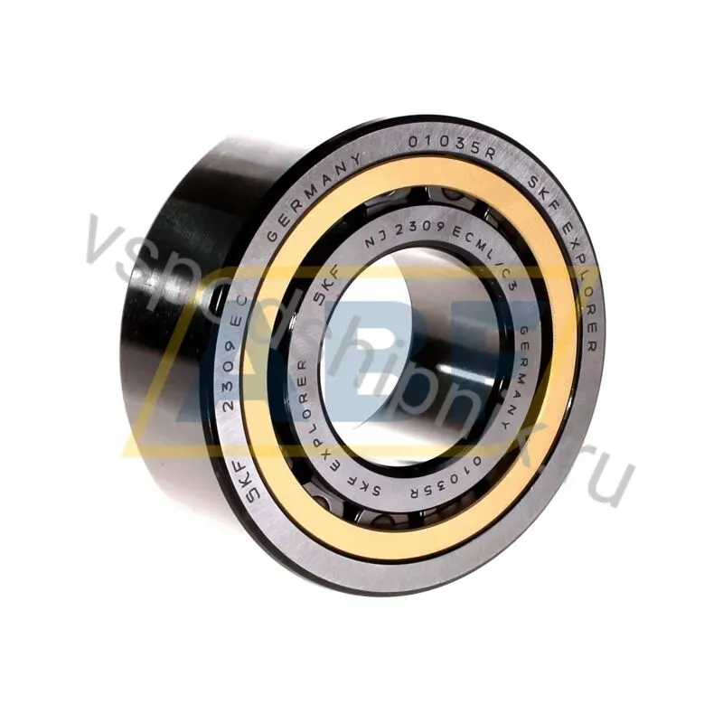 Цилиндрический роликовый подшипник NJ NJ2309ECML/C3 SKF 360
