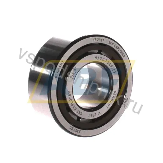 Цилиндрический роликовый подшипник NJ NJ2307ECP/C3 SKF