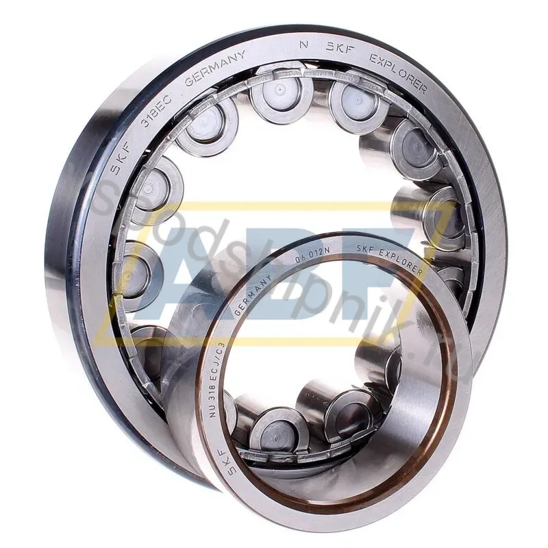 Цилиндрический роликовый подшипник NU NU318ECJ/C3 SKF 360