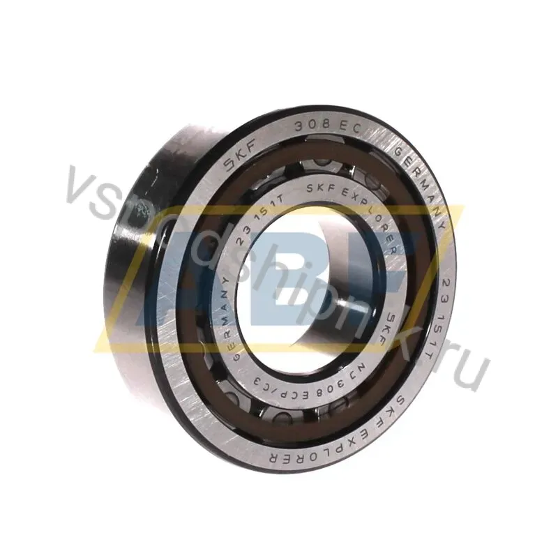 Цилиндрический роликовый подшипник NJ NJ308ECP/C3 SKF 360