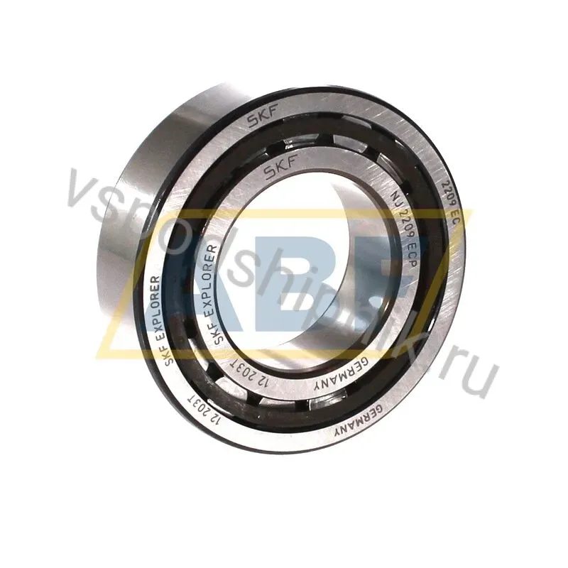 Цилиндрический роликовый подшипник NJ NJ2209ECP SKF 360
