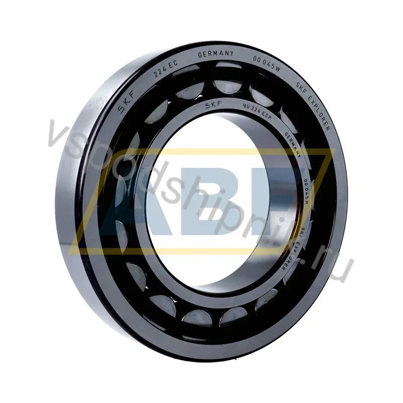 Цилиндрический роликовый подшипник NU NU224ECP SKF 360