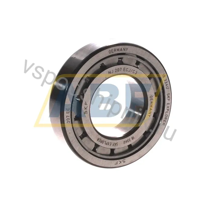 Цилиндрический роликовый подшипник NJ NJ207ECJ/C3 SKF 360
