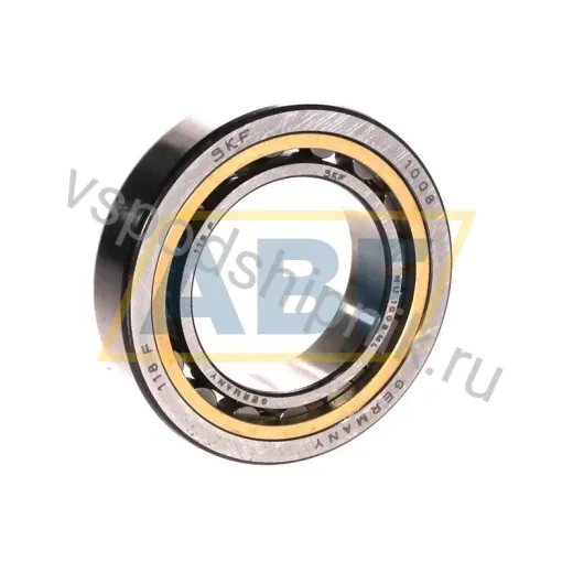 Цилиндрический роликовый подшипник NU NU1008ML SKF
