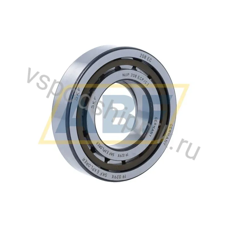 Цилиндрический роликовый подшипник NUP NUP208ECP/C3 SKF 360