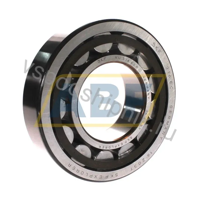 Цилиндрический роликовый подшипник NU NU316ECP SKF 360