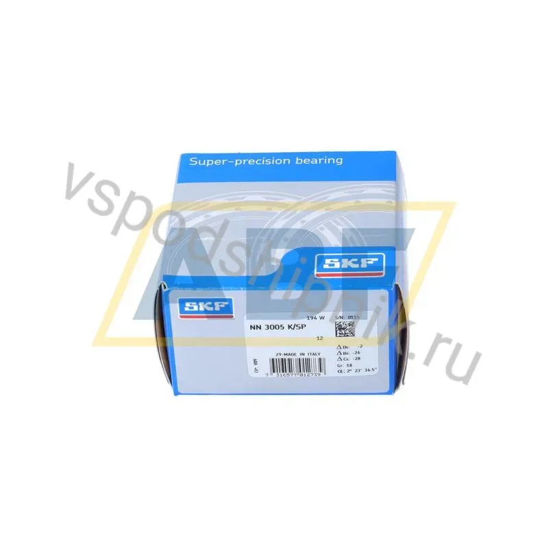 Цилиндрический роликовый подшипник NN3005K/SP SKF 360