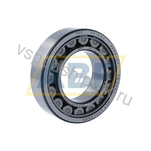 Цилиндрический роликовый подшипник NU NU2212ECJ/C3 SKF
