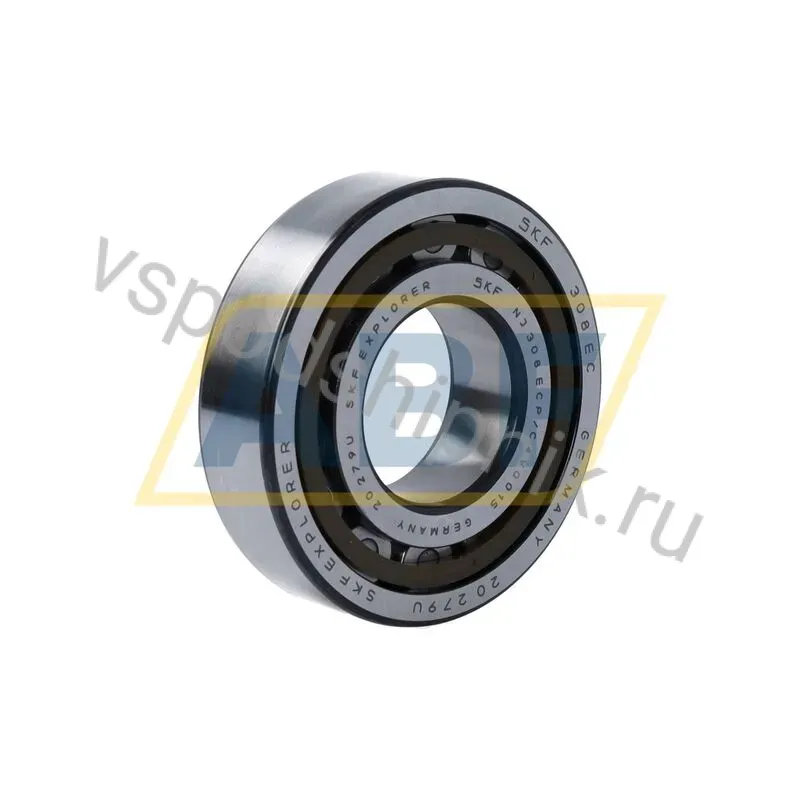 Цилиндрический роликовый подшипник однорядный NJ308ECP/C4VQ015 SKF 360