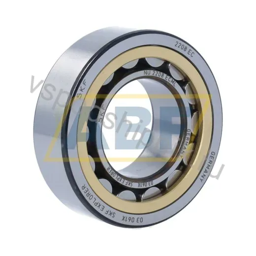 Цилиндрический роликовый подшипник NU NU2208ECML SKF