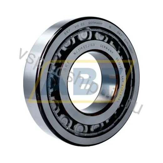 Цилиндрический роликовый подшипник NJ NJ319ECJ/C3 SKF