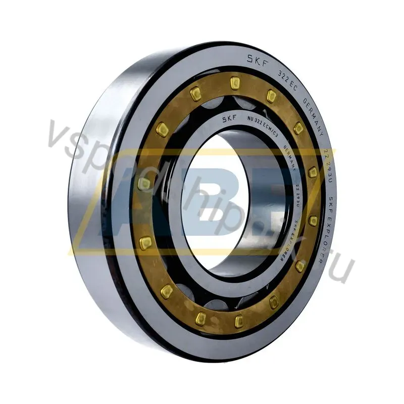 Цилиндрический роликовый подшипник NU NU322ECM/C3 SKF 360