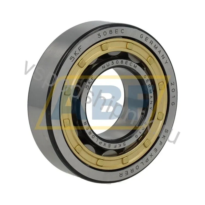 Цилиндрический роликовый подшипник NU NU308ECM SKF 360