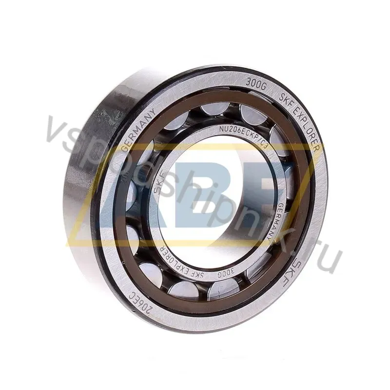 Цилиндрический роликовый подшипник NU NU206ECKP/C3 SKF 360