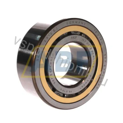 Цилиндрический роликовый подшипник NJ NJ2312ECML/C3 SKF