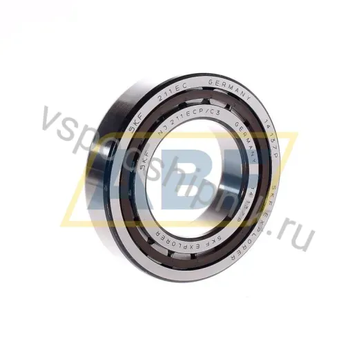 Цилиндрический роликовый подшипник NJ NJ211ECP/C3 SKF