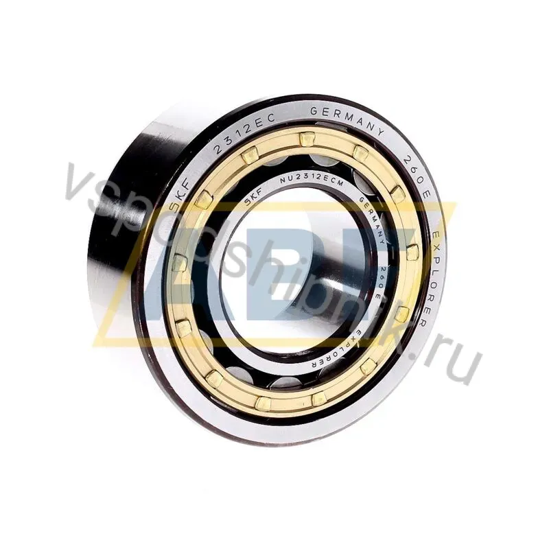 Цилиндрический роликовый подшипник NU NU2312ECM SKF 360