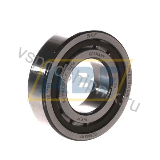Цилиндрический роликовый подшипник NJ NJ206ECP/C3HVC058 SKF