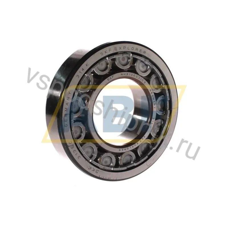 Цилиндрический роликовый подшипник NU NU313ECJ/C3 SKF 360