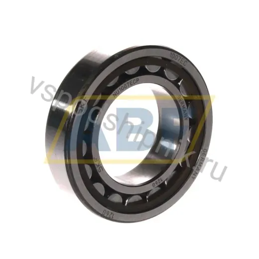 Цилиндрический роликовый подшипник NU NU1007ECP SKF