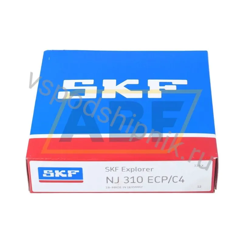 Цилиндрический роликовый подшипник NJ NJ310ECP/C4 SKF 360