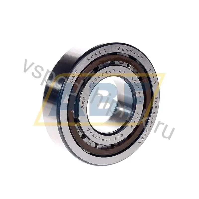 Цилиндрический роликовый подшипник NJ NJ309ECP/C3 SKF 360