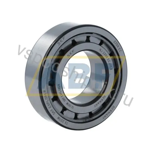 Цилиндрический роликовый подшипник NJ NJ2208ECJ/C3 SKF
