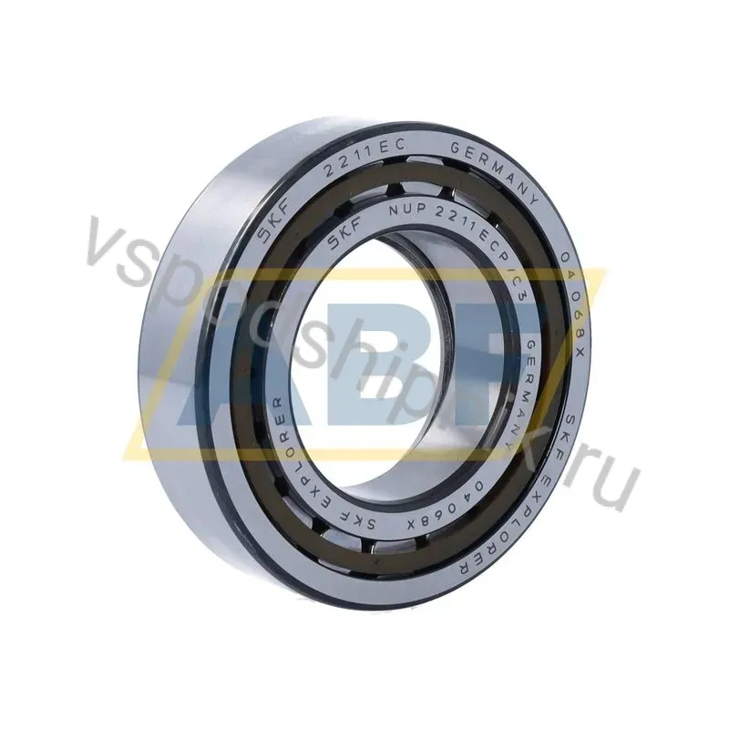 Цилиндрический роликовый подшипник NUP NUP2211ECP/C3 SKF 360