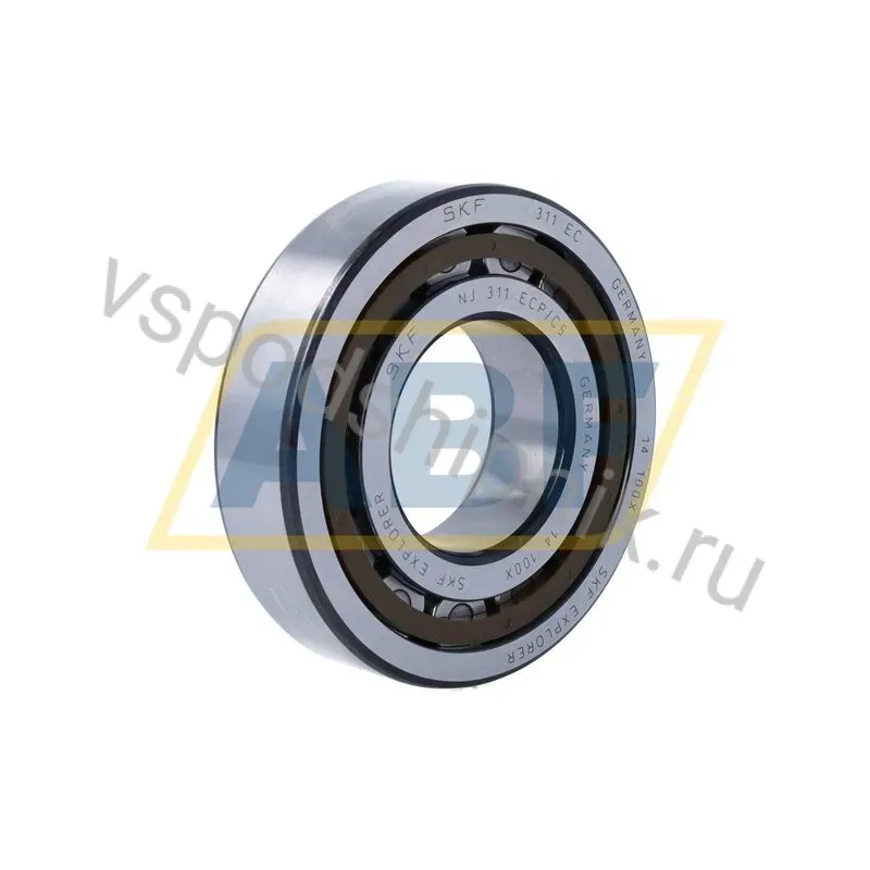 Цилиндрический роликовый подшипник NJ NJ311ECP/C5 SKF 360