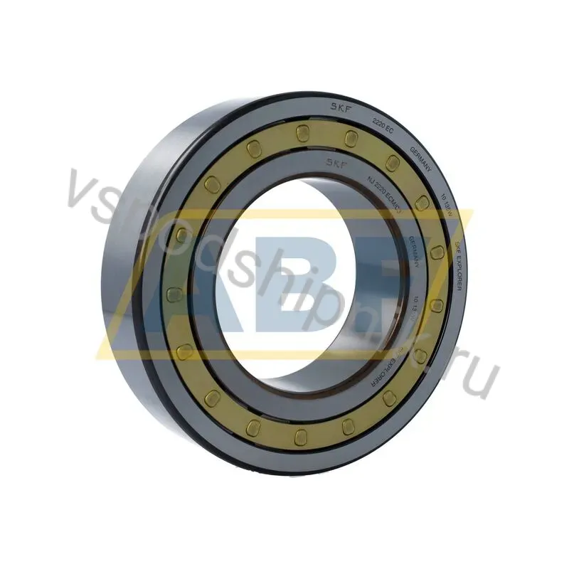 Цилиндрический роликовый подшипник NJ NJ2220ECM/C3 SKF 360