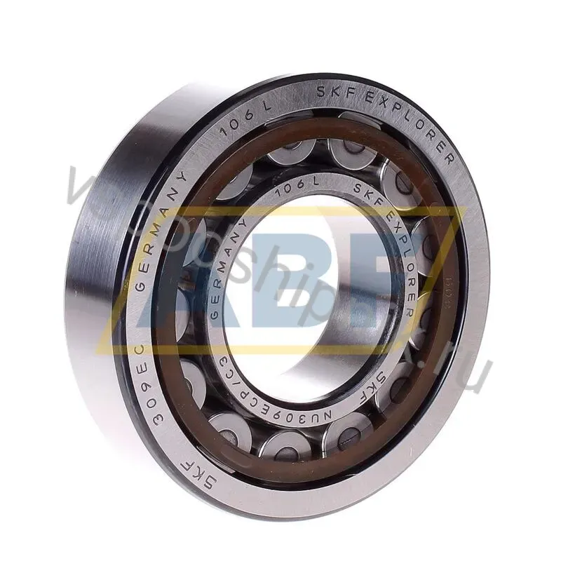 Цилиндрический роликовый подшипник NU NU309ECP/C3 SKF 360