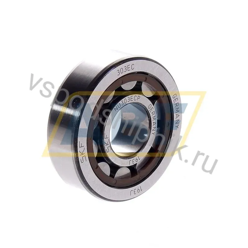 Цилиндрический роликовый подшипник NU NU303ECP SKF 360