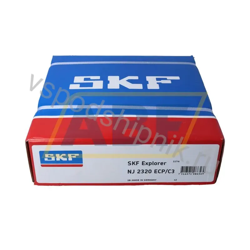 Цилиндрический роликовый подшипник NJ NJ2320ECP/C3 SKF 360