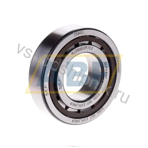 Цилиндрический роликовый подшипник NJ NJ206ECP/C3 SKF