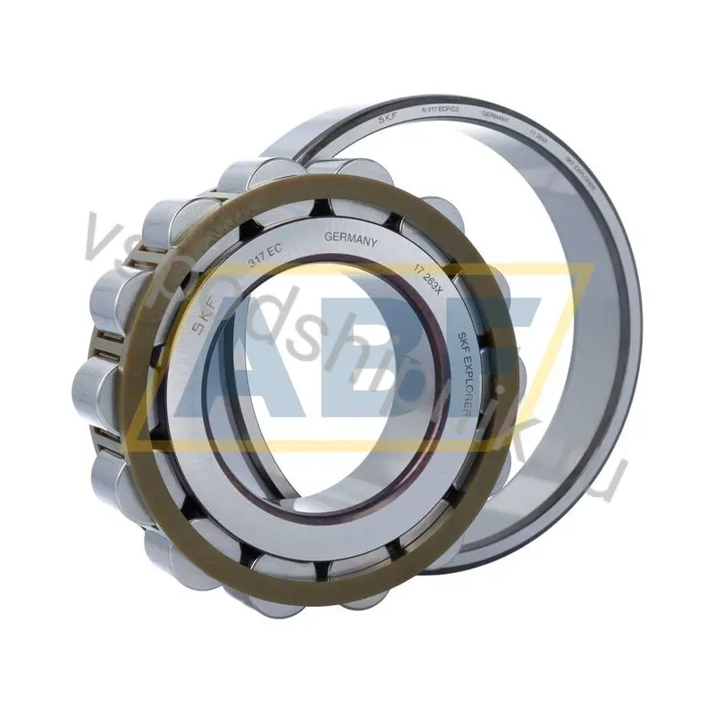 Цилиндрический роликовый подшипник N N317ECP/C3 SKF 360