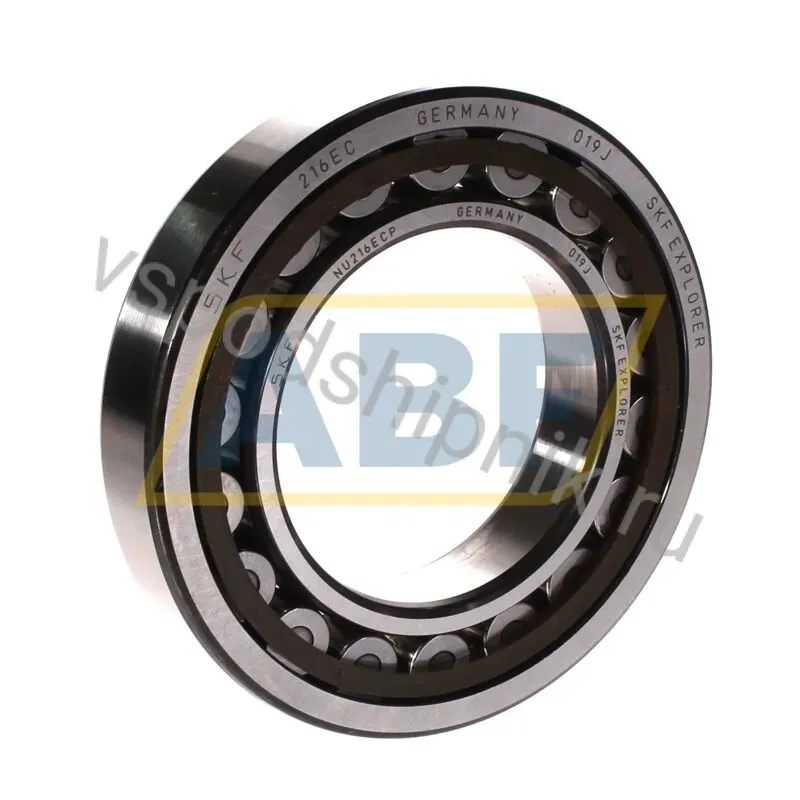 Цилиндрический роликовый подшипник NU NU216ECP SKF 360
