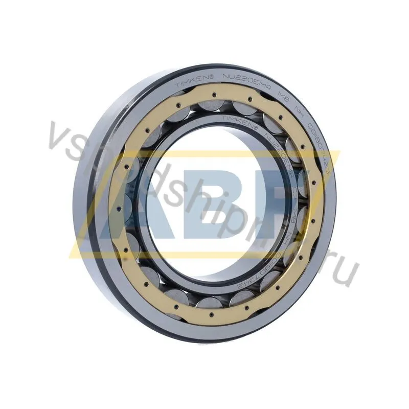 Цилиндрический роликовый подшипник однорядный NU220EMAC3 Timken 360