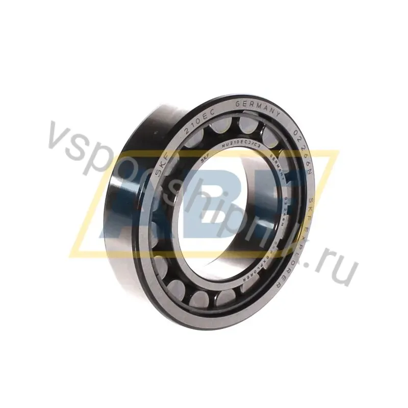 Цилиндрический роликовый подшипник NU NU210ECJ/C3 SKF 360