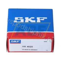 Игольчатый роликовый подшипник с сепаратором HK4020 SKF
