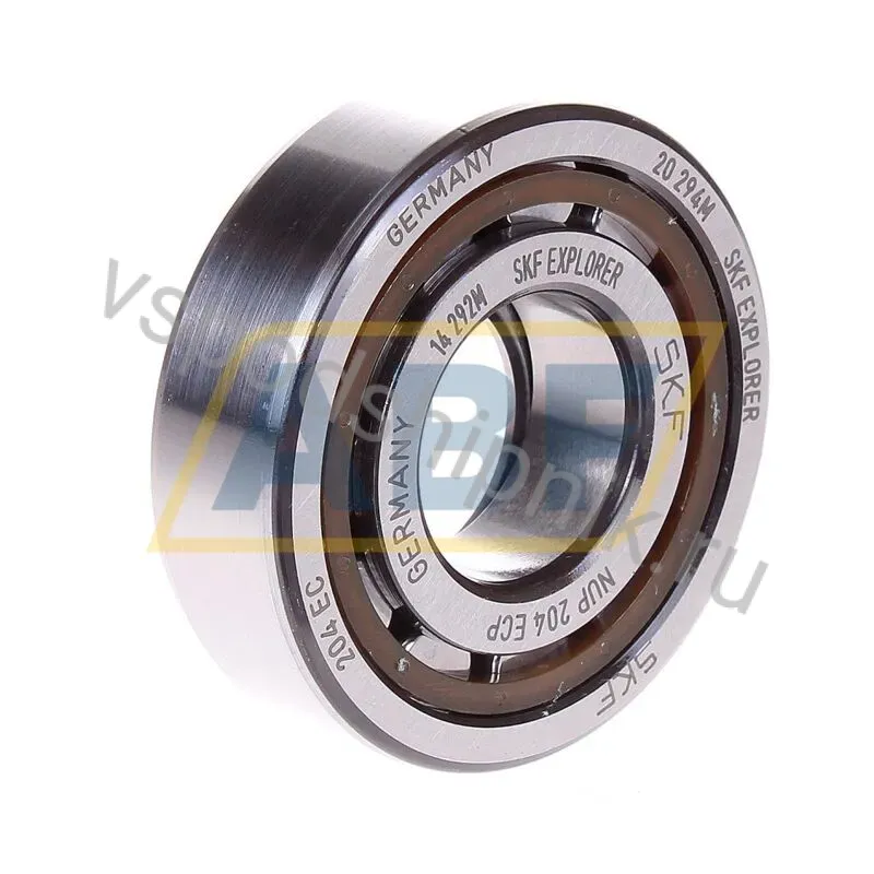 Цилиндрический роликовый подшипник NUP NUP204ECP SKF 360
