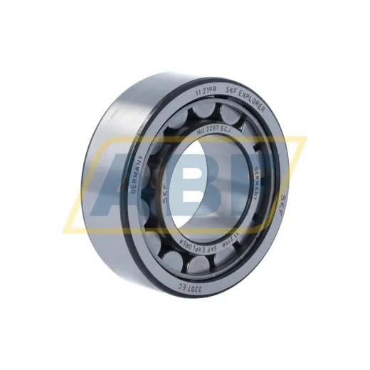 Цилиндрический роликовый подшипник NU NU2207ECJ SKF