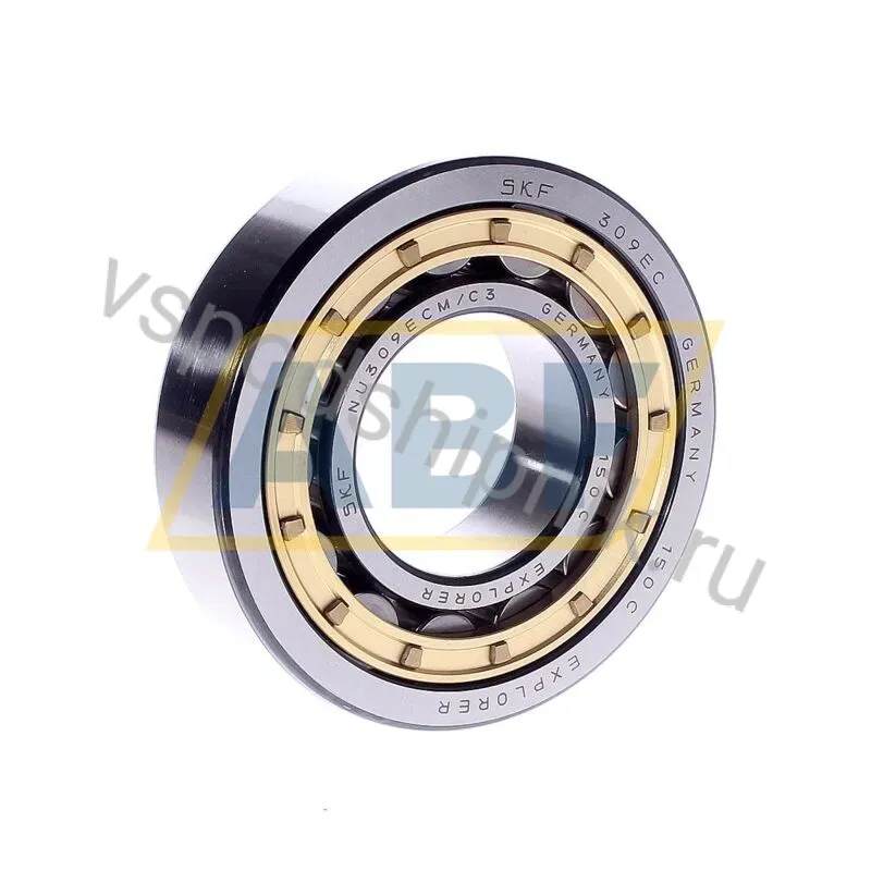 Цилиндрический роликовый подшипник NU NU309ECM/C3 SKF 360