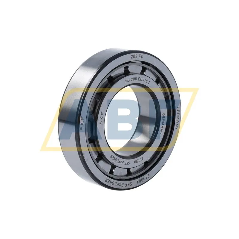 Цилиндрический роликовый подшипник NJ NJ208ECJ/C3 SKF 360